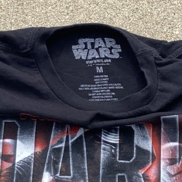 Star Wars "The Dark and the Light" Graphic Tee Black Youth M Short Sleeve - Picture 5 of 7